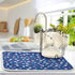 USA Patriotic Stars Memorial Dish Drying Mat 18 X 24 Inch Red Blue White Independence Day Dry Dishes Pads Tableware Mats Protector for Kitchen Countertops Counter Home Decorations