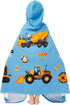 5-12 Gealaek Hooded Towel for Toddlers Years Boys Girls Kids Bath Pool Beach Towel Wrap Extra Large Soft Absorbent