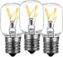 UP2WIN Light Bulb Compatible with Whirlpool 8206232A, 40w 125v Microwave Oven Light, E17 Base, 3 Pack