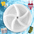 Portable Mini Turbo Washer, Compact Washing Machine for Underwear, Baby Clothes, Travel, Apartments
