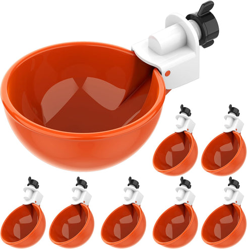 Lil'Clucker Large Automatic Chicken Waterer Cups | Chicken Water Feeder Suitable for