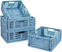 Phyllia 4 PC Plastic Baskets for Shelf, Stackable Storage Bin Organizer for Home Kitchen