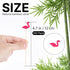 PuTwo Handmade Bamboo Cocktail Picks - 100ct Toothpicks, 4.7" in Flamingo Decor