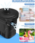 Dr.meter Air Pump for Inflatables, Rechargeable 4000mAh Battery Air Mattress Pump - Portable Quick-Fill Inflator