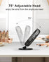 Desk Fan, Small & Quiet USB Powered Table Fan, Rechargeable Battery Operated Mini Fan for Office Bedroom