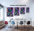 GUTTATY African American King and Queen Canvas Wall Art - Modern Abstract Graffiti Painting for Home Decor, 12"Wx18"H