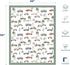 6 40" 50" GRSSDER Cotton Muslin Quilt Blanket - Silky Soft and Breathable Baby Blanket Quilt, Oversized Muslin Blankets