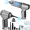 WADEO Cordless Handheld Vacuum, 9000PA Portable Mini Vacuum Cleaner, 0.7lb Ultra-Light 4-in-1 for Car & Home
