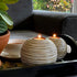 Set 2), Counter, Tuva Orb Candle Holders (Gift Boxed of Table Centerpieces for Dining or Living Room, Spa, Bathroom