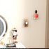5'' 2 Pack, 5 Inch Clear Acrylic Wall Shelf Small Wall Shelves Display for Small Space