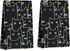 Lovdazzles 2 Pcs Whimsical Cat Kitchen Towels, Seamless Pattern Decorative Absorbent Microfiber Dish
