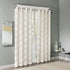 Madison Park Eden Sheer Single Curtain - 50x95, Ivory - Modern Contemporary Light Sheers for Bedroom & Living Room