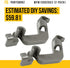 PartsBroz WPW10082853 Tine Pivot (2-Pack) - Compatible with Whirlpool KitchenAid Kenmore Dishwasher Replacement Parts