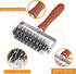 Stainless Steel Lattice Roller Cutter - Dough Baking Tool for Cookie, Pie, Pizza, Household Time-Saver