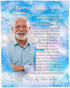 AOFUN Custom Memorial Blanket with Photos, Personalized Blanket in Loving Memory, Custom Picture Blankets for Loss
