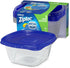 Food Storage Container, 5-Cup Square, 3-Ct