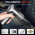 Cordless Handheld Vacuum Cleaner, High Power Rechargeable Mini Portable Vacuum for Home, Office and Car Cleaning (Black) by YUNYILAN