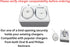 BrushHub 2 OralB Countertop Slot Family Electric Toothbrush Charger Holder and Bathroom Organizer, for Select
