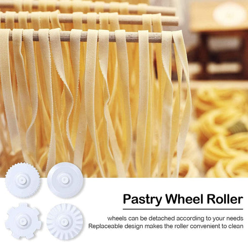 Lattice Roller Cutter, Pasta Cutter Wheel, Dough Noodle Cookie Pie Dessert Pizza Bread Pastry Crust Cutters