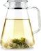 Teabloom One-Touch Tea Maker, 2-in-1 Teapot and Kettle with Stainless Steel Filter
