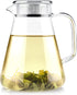 Teabloom One-Touch Tea Maker, 2-in-1 Teapot and Kettle with Stainless Steel Filter