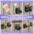 25pcs VEXON Hooks for Outdoor String Lights Clips: Christmas Light Clips with Waterproof Adhesive for Hanging Balcony