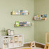 32in Set 3, Fixwal Nursery Bookshelves, Floating Bookshelves for Wall of Wood Wall Mounted Floating Shelves for Baby