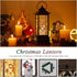 8 6-Hour Christmas Snow Globe Lantern Crystal Glitter Lantern Features Songs and Timer Function Ideal for Holiday