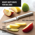 Rada Cutlery Heavy Duty Paring Knife –Stainless Steel Blade With Aluminum Handle, 7-1/8 Inches, Color-Silver by RADA