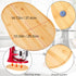Mixer Sliding Slider for KitchenAid Bowl Lift Mixer, Bamboo Storage Mover, Sliding Caddy for 5-8 Qt Stand Mixer