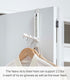 Smart Over The Door Coat Hook Organizer, 2-Hook Collapsible Rack for Entryway or Bedroom Closet - Steel