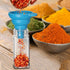 12 Pack Glass Spice Jars with Labels, 4oz Containers with Black Shaker Lids, Empty Spice Bottles, Silicone Funnel and