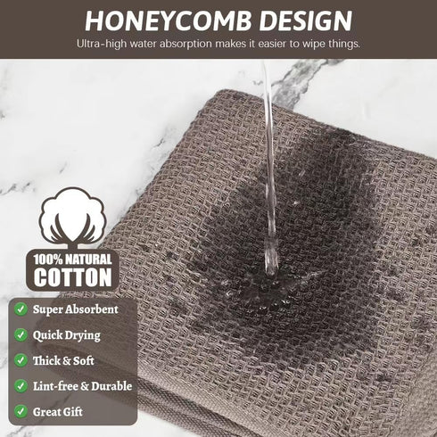 12 Pack Cloths,100% 12x12 Inch Nialnant Dish Cotton Dish Towels for Washing Dishes,Soft and Absorbent Kitchen Cleaning