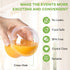 25 Pack 8 oz TOFLEN Plastic Dessert Cups with Dome Lids, Clear Disposable Yogurt Parfait Cups with Lids, Individual