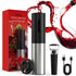 Electric Wine Opener, Rechargeable Wine Bottle Opener, Automatic Electric Corkscrew with Foil Cutter, Aerator Vacuum,