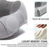 Travel Pillow, Memory Foam Neck Pillow with 360-Degree Head Support, Comfortable for Airplane & Home Use
