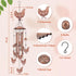for Mom Chicken Wind Chimes for Outside,Chicken Gifts for Women/Men/Sympathy/Memorial Gifts/Birthday Festival Metal