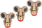 Zerodis Brass Misting Nozzles, 3Pcs Spray Nozzles with Filter for Garden Irrigation and Outdoor Cooling