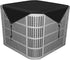 Air Conditioner Covers for Outside Units, 32'' x 32'', Waterproof Vinyl AC Unit Cover Defender