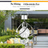 Color Changing Solar Hanging Lamp - Sparkling Crystal Ball for Gardens and Lawns