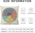Wheel of Emotions Feelings Velvet Throw Pillow Covers, Cozy Square Pillowcases for Home Decor 16"x16"