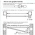 Shelves(25-40 Adjustable Size Window Curtain Rail Telescopic Spring Tension Rod For Blackout Curtain Rod Shoe Rack