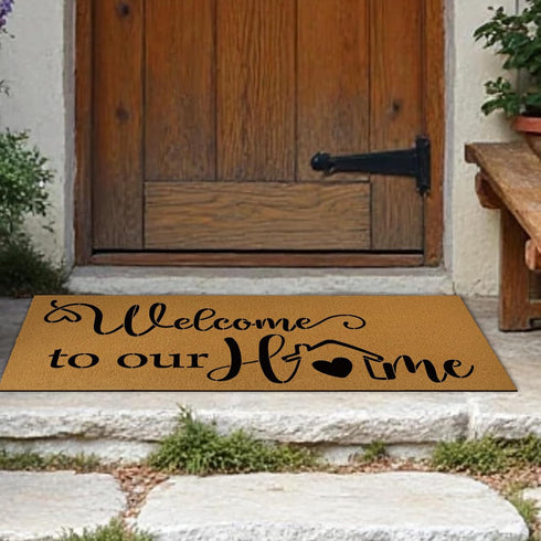 3 Pack 17 30 Chunful Coir Doormat Craft Kit, Make Your Own Personalized Doormat x Blank Door Mats with Stencils