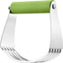 Spring Chef Large Green Dough Blender for Baking, Professional Dough Cutter Tool, Stainless Steel Mixer
