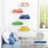 Set 3 Harwaya Floating Nursery Book Shelves for Wall, Natural Wood Wall Bookshelf for Kids Room Bedroom, Small Wooden