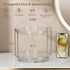 2 Tier Lazy Susan Turntable Organizer - 9.25'' Rotating Spice Rack for Kitchen, Pantry, and Bathroom Vanity