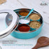 7 DUDKI Homes Stainless Steel Masala Box, Spice Box, Masala Dabba with Kitchen Organizer with See Through Lid