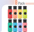 8 Pack, Mr. Pen- Squeeze and Lock Bread Bag Clips, Crayon Colors, Squeeze and Lock Bread Clips Reusable