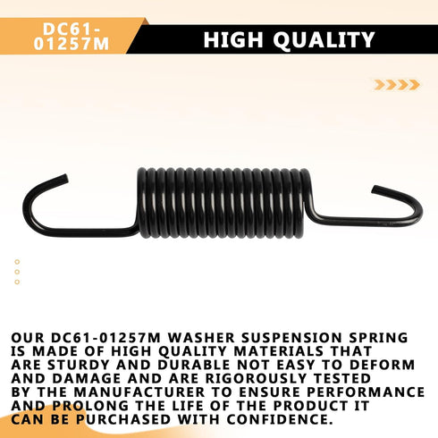 DC61-01257M Washer Suspension Spring Replacement for Samsung Washer, Fits Models WF3, WF4