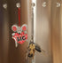 20 Pack Clear Plastic Strong Suction Cups with Removable Hook, 7/8" Diameter